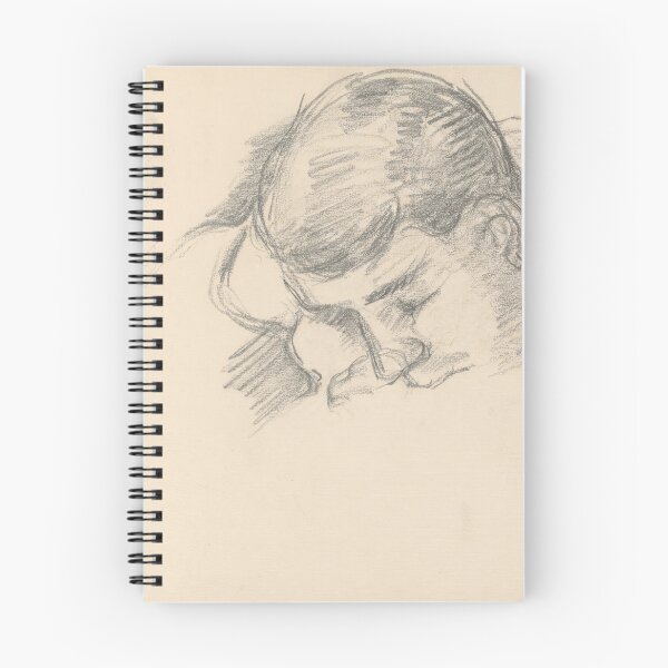 Item preview, The Artists Son Reading by Paul Cézanne: Minimalist Figure Study Poster designed and sold by artofuniverse.