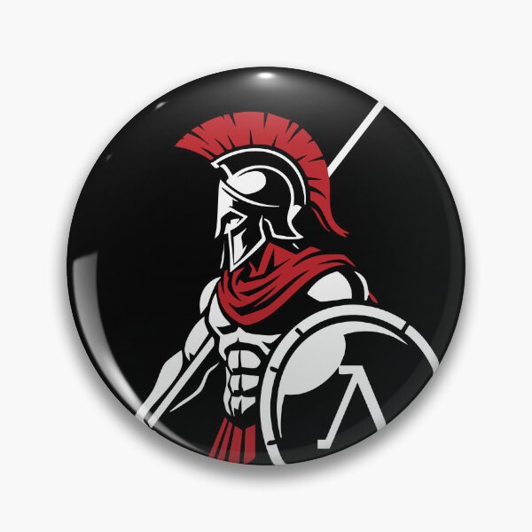 Item preview, Spartan Royal Guard Mascot Spartan Shield designed and sold by PixelStudioBe.