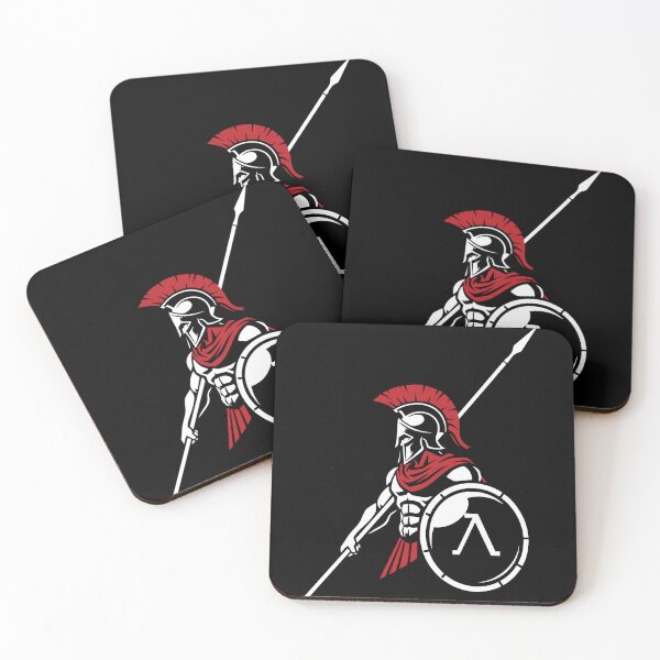 Item preview, Spartan Royal Guard Mascot Spartan Shield designed and sold by PixelStudioBe.