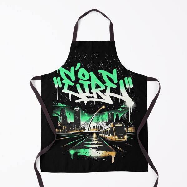 Item preview, Neon Éire Dublin Graffiti | Modern Irish Urban Street Art designed and sold by CELTIC-DESIGNS.