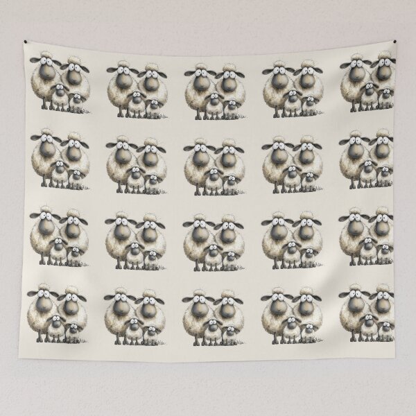 Item preview, Gorgeous Sheep ' The Wonderful Ewes’ BY SHiRLeY MacARTHuR designed and sold by Shirley MacArthur Art.