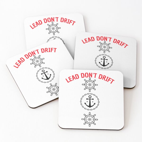 Item preview, Lead Don't Drift Nautical Cruise Shirt designed and sold by Lola Style.