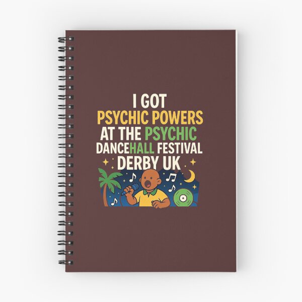 Item preview, I Got Psychic Powers at the Psychic Dancehall Festival Derby UK T-Shirt – Funny Festival Music Graphic Tee designed and sold by Sushikidsntod.