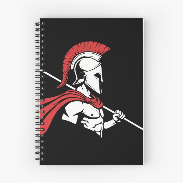 Aperçu de l'œuvre Spartiate de Profil Lance Logo Mascotte Warrior créée et vendue par PixelStudioBe.