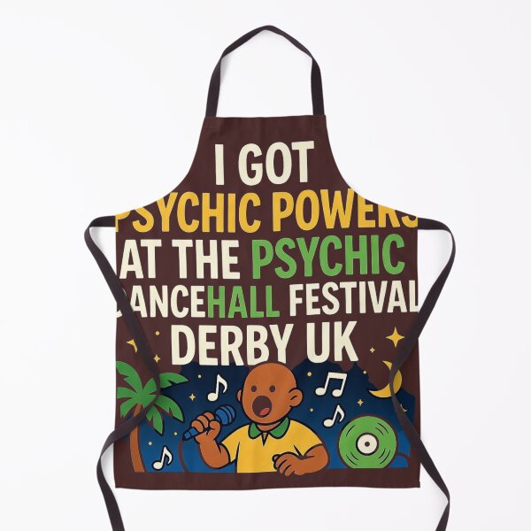 Item preview, I Got Psychic Powers at the Psychic Dancehall Festival Derby UK T-Shirt – Funny Festival Music Graphic Tee designed and sold by Sushikidsntod.