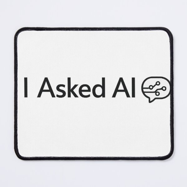 Item preview, I Asked AI Shirt – Minimal Tech Humor Artificial Intelligence Tee designed and sold by GaliciaCity.