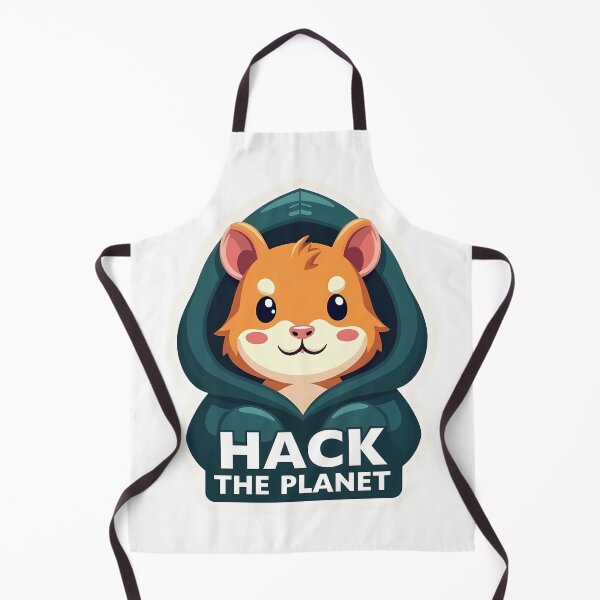 Item preview, Hacker Hamster designed and sold by BysonDesigns.