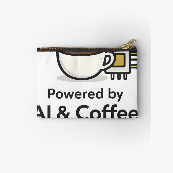 Item preview, Powered by AI & Coffee Shirt – Tech Humor Programmer Tee designed and sold by GaliciaCity.