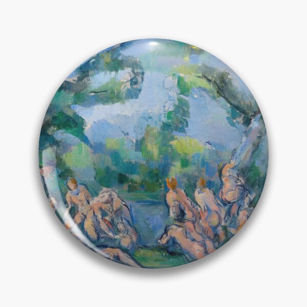 Item preview, The Bathers by Paul Cézanne: Post Impressionist Figurative Landscape Poster designed and sold by artofuniverse.