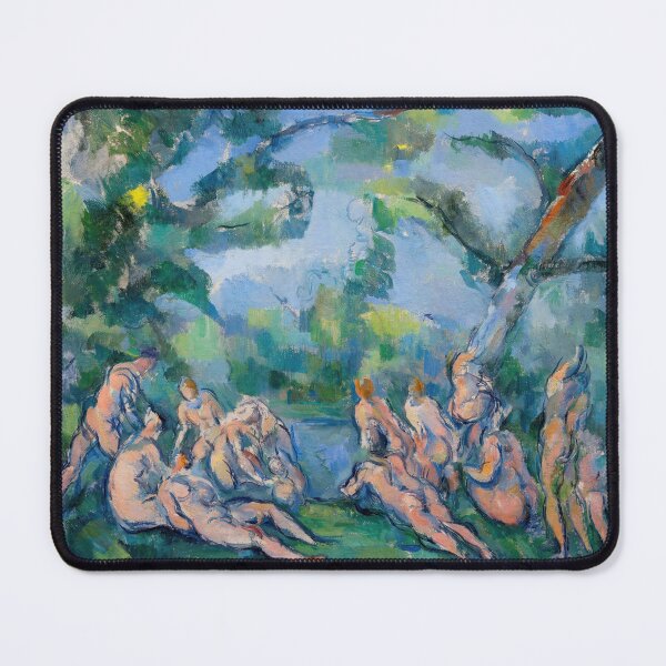 Item preview, The Bathers by Paul Cézanne: Post Impressionist Figurative Landscape Poster designed and sold by artofuniverse.