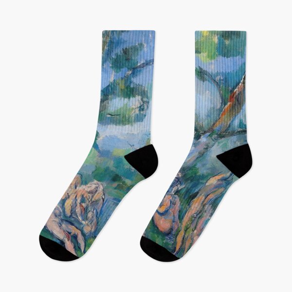 Item preview, The Bathers by Paul Cézanne: Post Impressionist Figurative Landscape Poster designed and sold by artofuniverse.