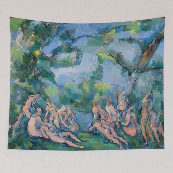 Item preview, The Bathers by Paul Cézanne: Post Impressionist Figurative Landscape Poster designed and sold by artofuniverse.