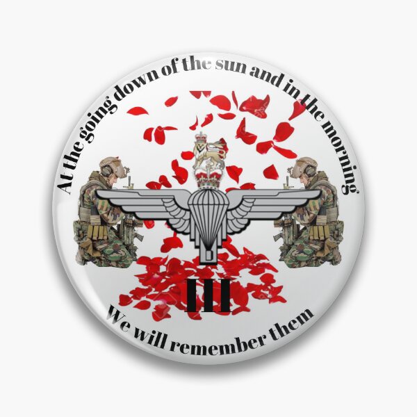 Item preview, 3 Para Parachute Regiment we will remember them designed and sold by Bootneckstore.