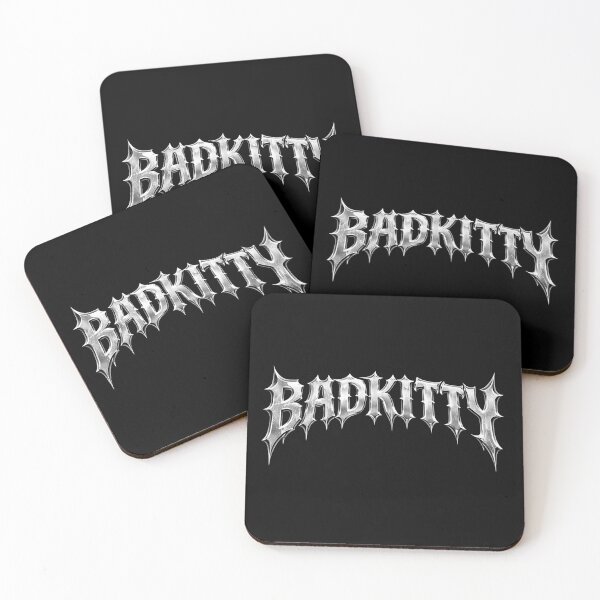 Item preview, BadKitty Gothic Metal Logo designed and sold by BADKITTY!.