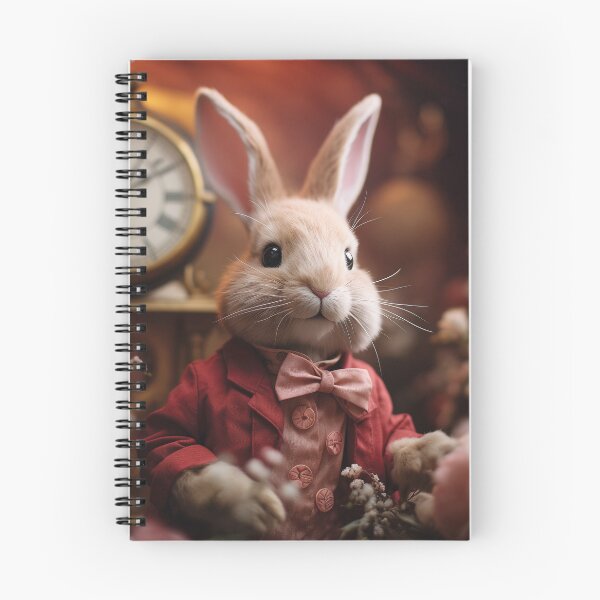 Item preview, Elegant Easter bunny with pocket watch: Aesthetic vintage illustration designed and sold by Mauswohn.