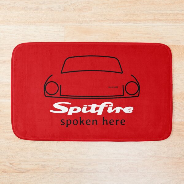 Item preview, Triumph Spitfire "spoken here" (black/white) for enthusiasts of the classic 1970s sports car designed and sold by soitwouldseem.