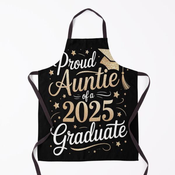 Item preview, Proud auntie of a class of 2025 graduate senior graduation designed and sold by TeamLequid.