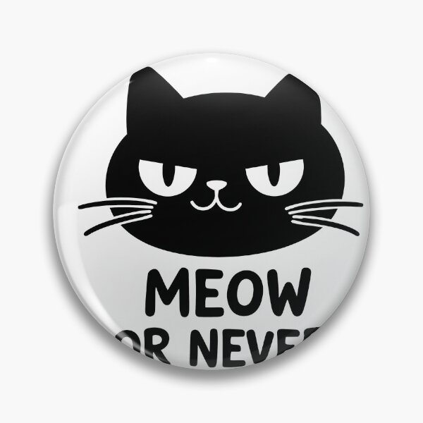 Item preview, Blackwork Sarcastic Cat designed and sold by BysonDesigns.