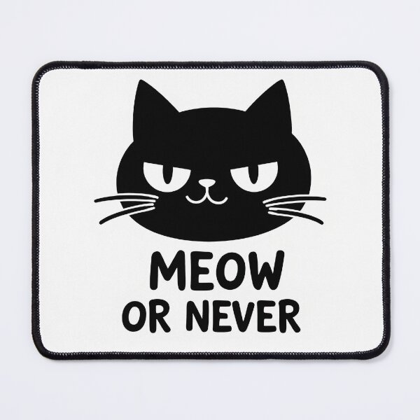 Item preview, Blackwork Sarcastic Cat designed and sold by BysonDesigns.