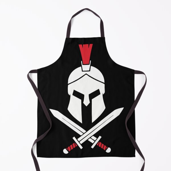 Item preview, Spartan Logo Crossed Swords Spartan Shield Mascot designed and sold by PixelStudioBe.