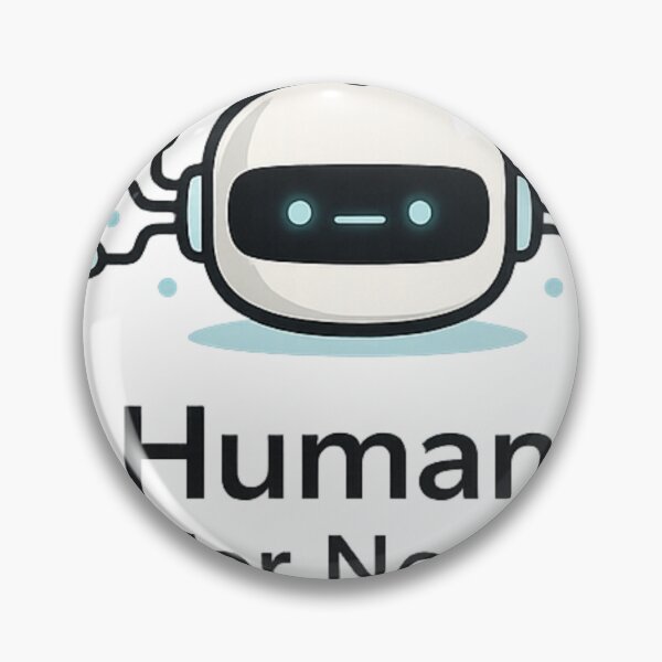 Item preview, Human (For Now) Shirt – Funny AI Tech Humor Tee designed and sold by GaliciaCity.