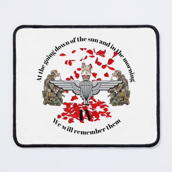 Item preview, 4 Para Parachute Regiment we will remember them designed and sold by Bootneckstore.