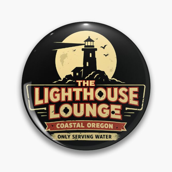 Item preview, The Lighthouse Lounge Coastal Oregon Retro Diner designed and sold by agearb.