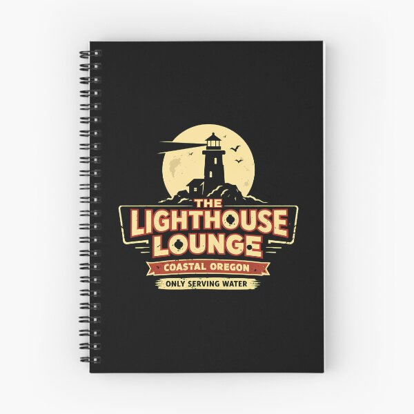 Item preview, The Lighthouse Lounge Coastal Oregon Retro Diner designed and sold by agearb.