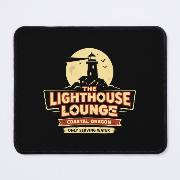 Item preview, The Lighthouse Lounge Coastal Oregon Retro Diner designed and sold by agearb.