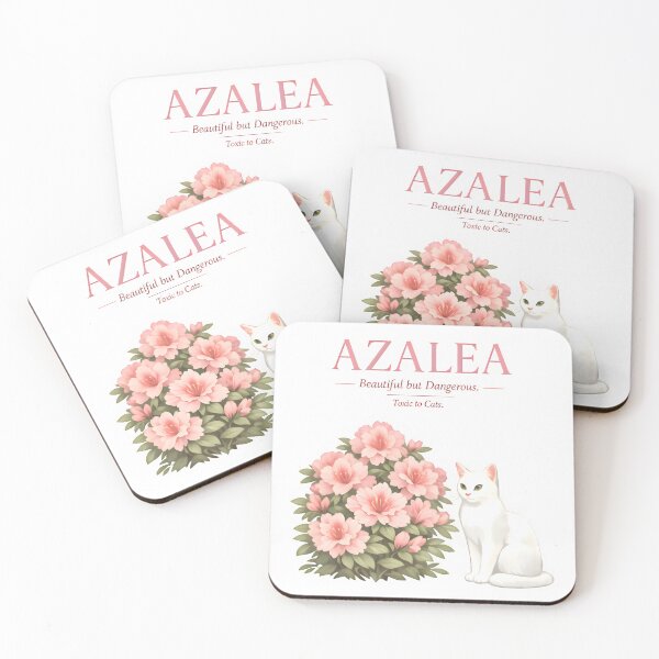 Item preview, Azalea – Beautiful but Dangerous | Toxic to Cats Veterinary Awareness Design designed and sold by Bettybee00.
