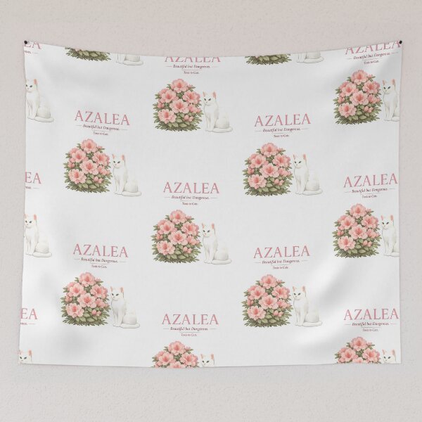 Item preview, Azalea – Beautiful but Dangerous | Toxic to Cats Veterinary Awareness Design designed and sold by Bettybee00.