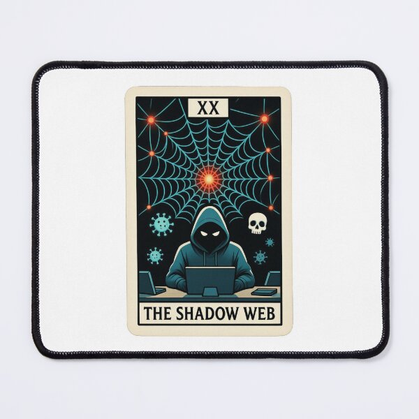 Item preview, The Shadow Web Tarot Card XX Hacker designed and sold by octozap.
