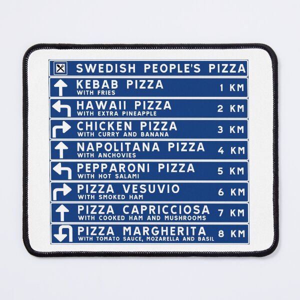 Item preview, Swedish pizza designed and sold by ALF2023.