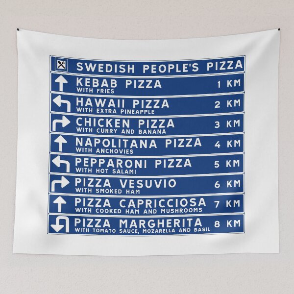 Item preview, Swedish pizza designed and sold by ALF2023.