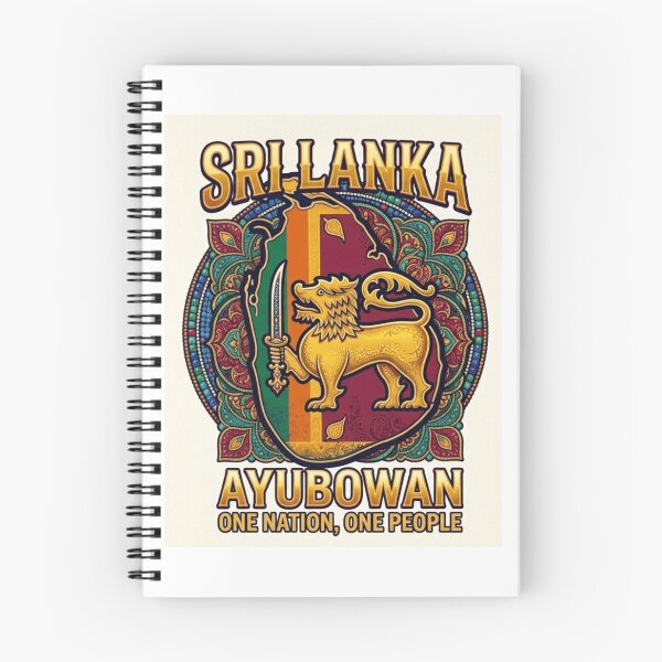 Item preview, Sri Lanka Unity Lion – Ayubowan Traditional Crest Art designed and sold by MHcare.