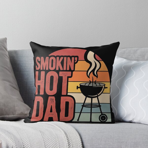 Item preview, Smokin Hot Dad Chest Sunset Grill Bbq Daddy Papa designed and sold by TeamLequid.