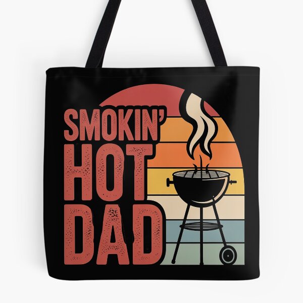 Item preview, Smokin Hot Dad Chest Sunset Grill Bbq Daddy Papa designed and sold by TeamLequid.