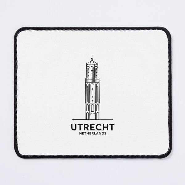Item preview, Utrecht Dom Tower Minimalist Line Art – Netherlands Architecture Design designed and sold by Timeless Design.