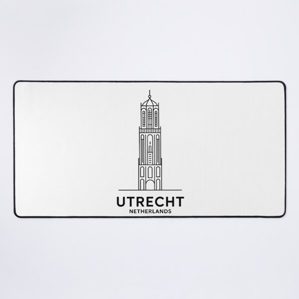 Item preview, Utrecht Dom Tower Minimalist Line Art – Netherlands Architecture Design designed and sold by Timeless Design.