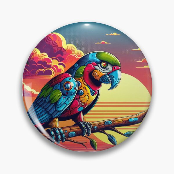 Item preview, Colorful robotic parrot  designed and sold by Dogandesighn.