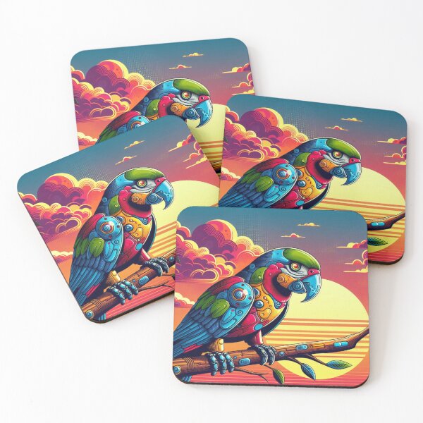 Item preview, Colorful robotic parrot  designed and sold by Dogandesighn.