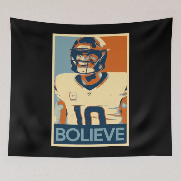Item preview, Poster Bo Nix Bolieve Denver Broncos Nfl Football Discussion Hope  designed and sold by vividveune.