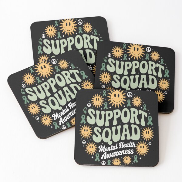 Item preview, Support Squad Mental Health Awareness Green Ribbon designed and sold by TeamLequid.