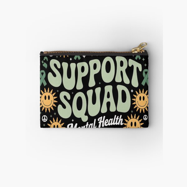 Item preview, Support Squad Mental Health Awareness Green Ribbon designed and sold by TeamLequid.