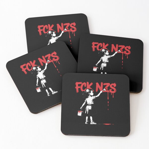 Item preview, Fck Nzs - Antifascist Banksy  designed and sold by thisisdahlia.
