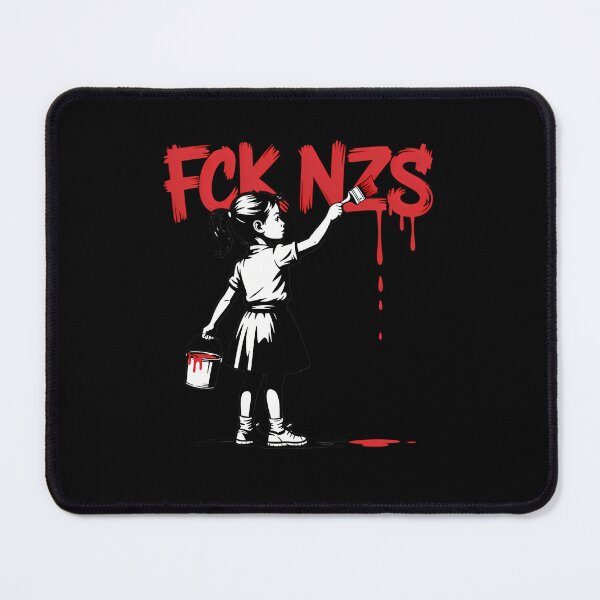 Item preview, Fck Nzs - Antifascist Banksy  designed and sold by thisisdahlia.