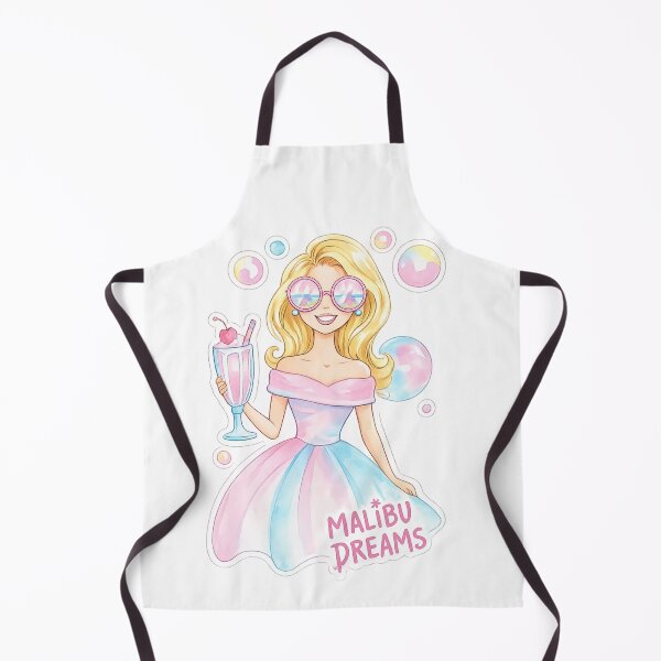 Item preview, Funny Malibu Dreams – Pastel Beach Princess Milkshake Vibes designed and sold by Nusha Creations.
