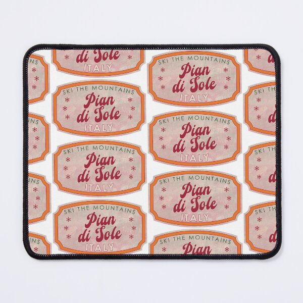 Item preview, Pian di Sole, Italy, Italy, Ski, textured skiing badge designed and sold by Wanderful-roads.
