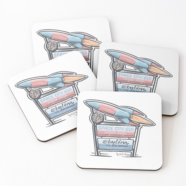 Item preview, Huntsville Alabama theme park space city designed and sold by Michael Garber.