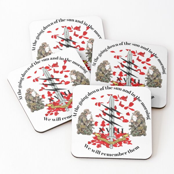 Item preview, 18 UKSF Signal Regiment we will remember them designed and sold by Bootneckstore.